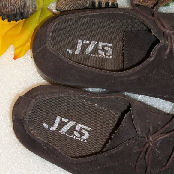 J75 JUMP 8.5 Mens Brown Suede Oxfords Shoes NWT "Marconi" - Picture 4 of 10